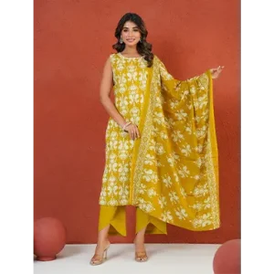 Dark Yellow Kurti