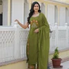 Dark Green Kurti