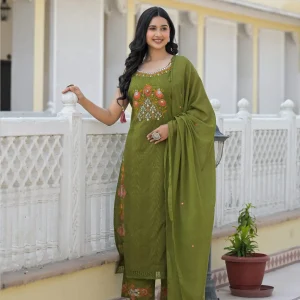 Dark Green Kurti