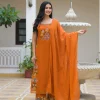 Orange Kurti