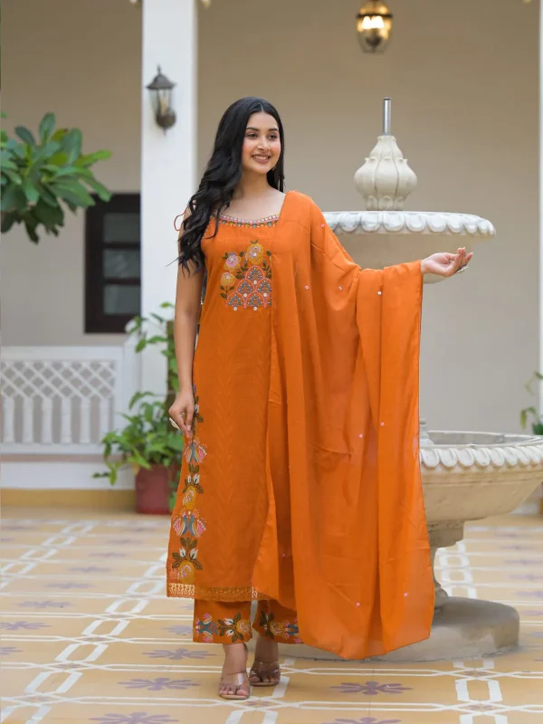 Orange Kurti