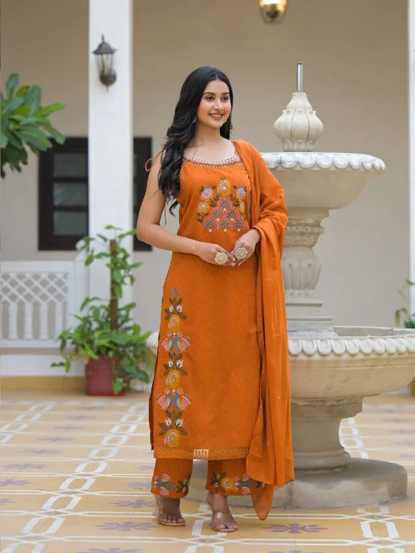 Orange Kurti