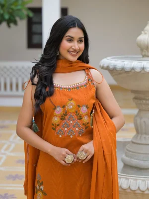 Orange Kurti