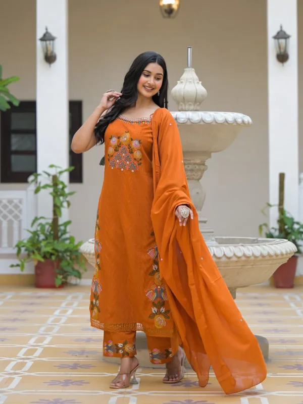Orange Kurti