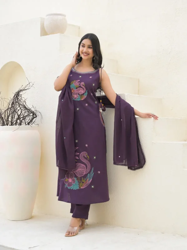 Purple Kurti