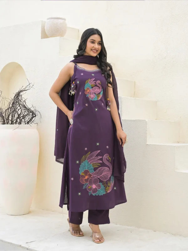 Purple Kurti