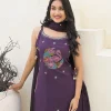 Purple Kurti