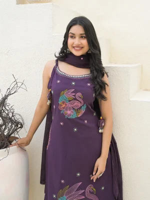 Purple Kurti
