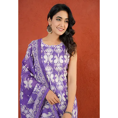 violet-kurti-1 Light Kurti