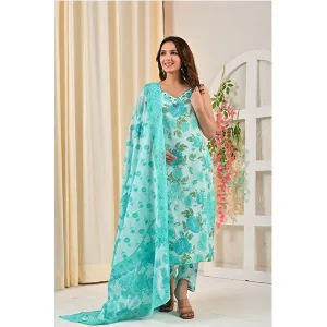 ICE BLUE KURTI