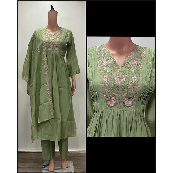 MAL CHANDERI KURTI
