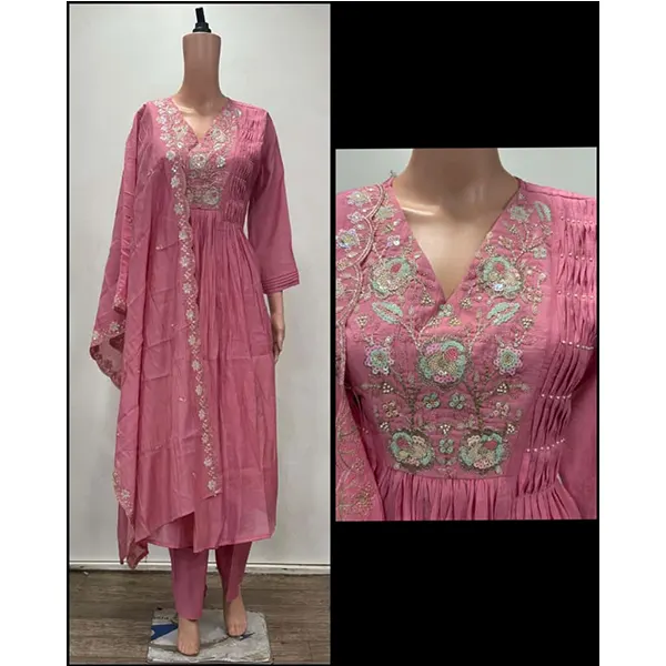 MAL CHANDERI KURTI