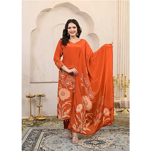 ORANGE KURTI