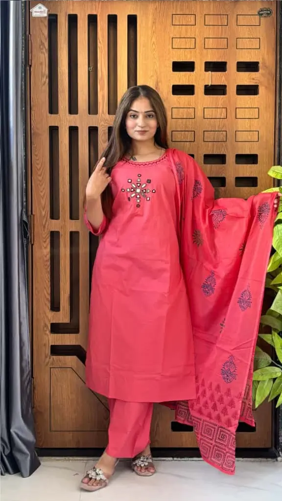 DHABU COTTON KURTI
